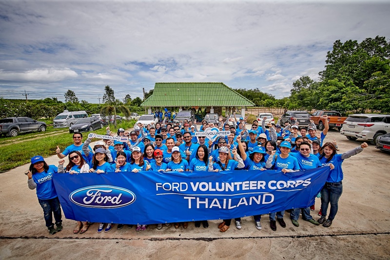 ฟอร์ดประเทศไทยสานต่อกิจกรรม Ford Global Caring Month  รวมพลังอาสาพัฒนาชุมชนในจังหวัดระยองตลอดเดือนกันยายน