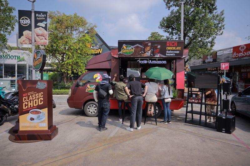Café Amazon จัดทัพ “Café Amazon Rich Chocolate on Tour” ขนรถเครื่องดื่มช็อกโกแลตพร้อมชงพรีเมียมสุดชิคให้แฟน ๆ ได้ชิมทั่วประเทศ