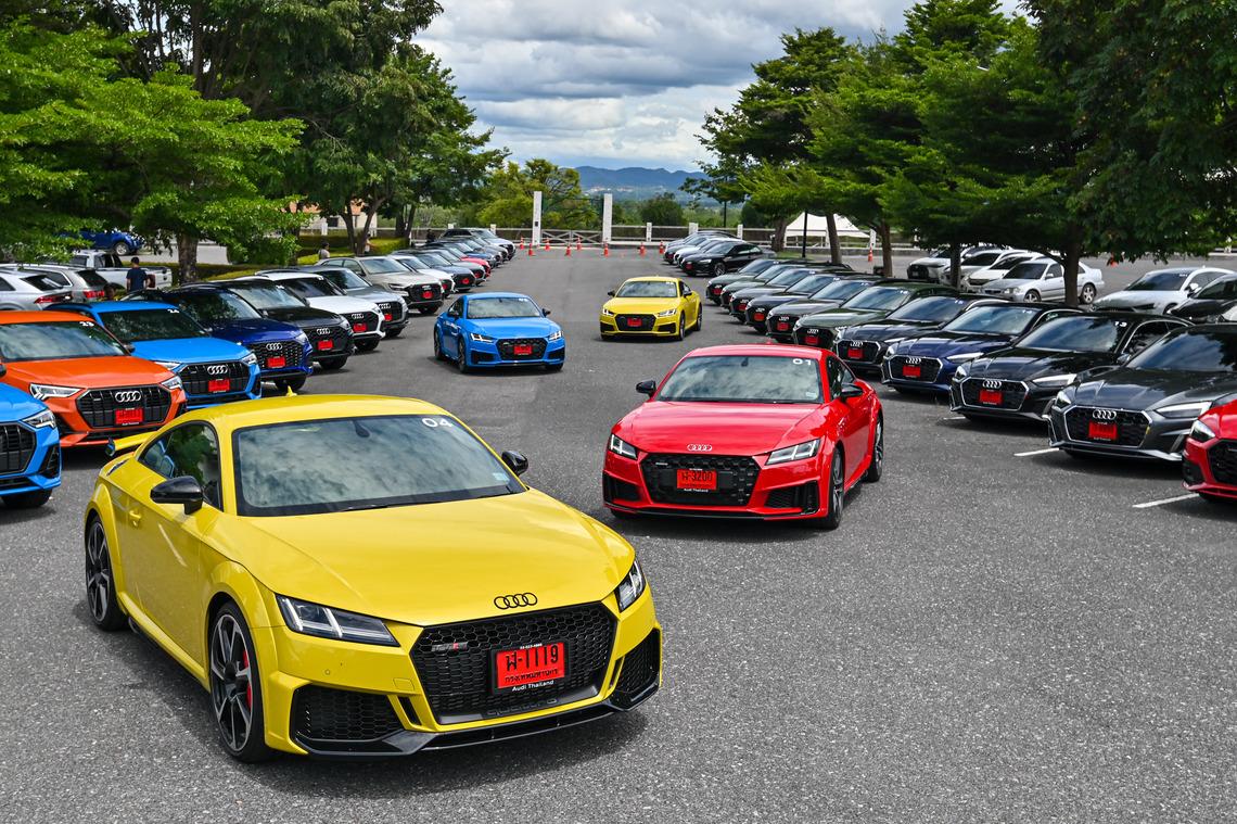 Audi Road to Korat ยกทัพขบวนอาวดี้กว่า 60 คัน เยี่ยมชม อาวดี้ โคราช ปักธงอีสานตอนล่างพร้อมเปิดตัวรุ่นพิเศษ ฉลองครบรอบ 10 ปี RS Q3 Sportback edition 10
