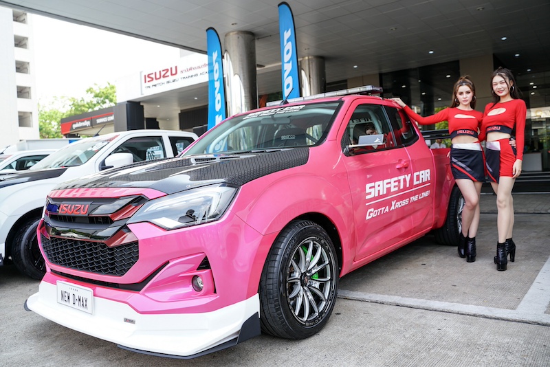 อีซูซุท้าประลองความเร็วในการแข่งขันรถยนต์ทางเรียบ “ISUZU ONE MAKE RACE 2024”