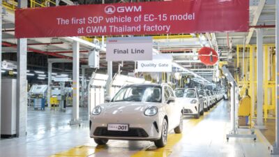 GWM เปิดสายการผลิต ORA 5 อย่างเป็นทางการ ณ โรงงาน GWM Smart Factory ในประเทศไทย